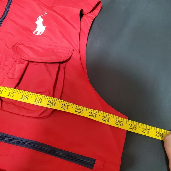 S O L D. Polo Ralph Lauren Team USA 2020 Summer Olympics Full-Zip Utility Vest - Picture 14 of 15